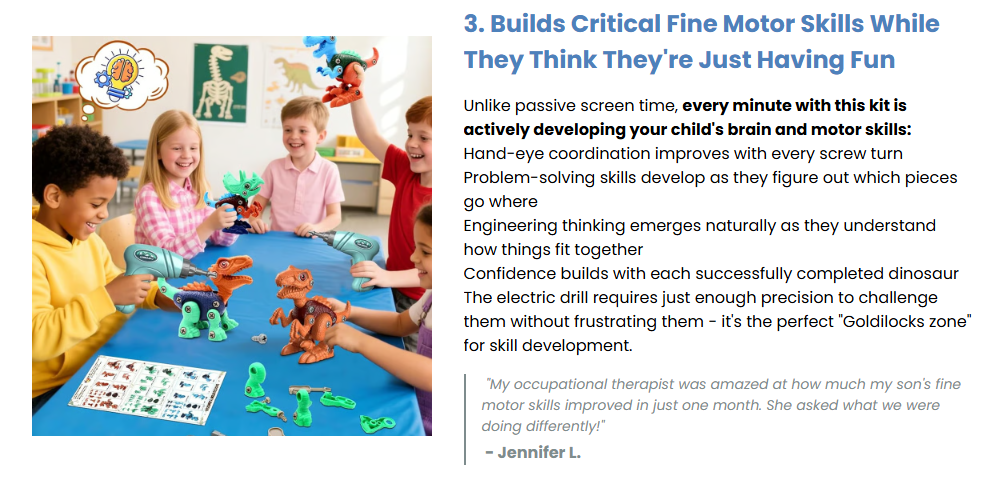 🦖Dinosaur Building Kit Is Fixing Kids